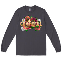 Smoke Grateful Religious Long Sleeve Tee - LillyAllenDesigns