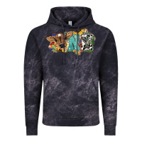 Cloud Black one baby cow Vintage Hoodie - NancyCooperArtShop