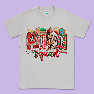 Para Squad Christmas Classic Tee Designed By Maliassmallbusiness