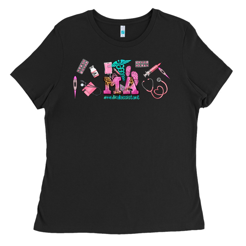 Medical Assistant Elements Ladies Tee by AdoDesignShop | Teevron