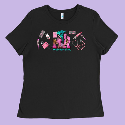 Medical Assistant Elements Ladies Tee Designed By Adodesignshop