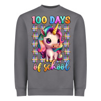 Storm 100 days of school unicorn Heavyweight Sweatshirt - Artiststas