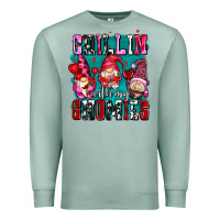 Chillin With My Gnomies Olivia Premium Sweatshirt | Teevron