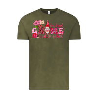 Vintage Olive be kind gnome matter what Vintage Tee - NancyCooperArtShop