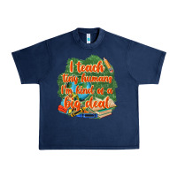 Navy i teach tiny humans im kind of a big deal Urban Heavy Tee - NancyCooperArtShop