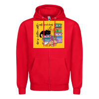 Red life is better with cats and books Zipper Hoodie - TumblerDesignByShophia