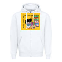 White life is better with cats and books Zipper Hoodie - TumblerDesignByShophia