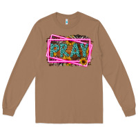 Toasted Coconut Western Pray Religious Long Sleeve Tee - LillyAllenDesigns