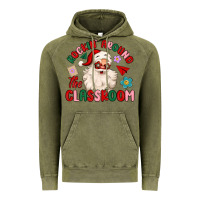 Vintage Olive rockin around the classroom Vintage Hoodie - MaliasSmallBusiness