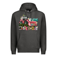 Charcoal Heather I dig Easter Day Premium Hoodie - HowdyJamesFarm