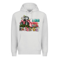 Dove Grey I dig Easter Day Premium Hoodie - HowdyJamesFarm