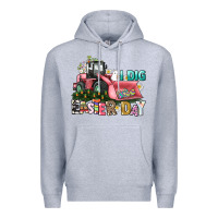 Heather Grey I dig Easter Day Premium Hoodie - HowdyJamesFarm