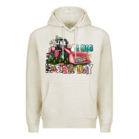 Oatmeal Heather I dig Easter Day Premium Hoodie - HowdyJamesFarm