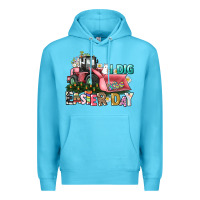 Ocean Blue I dig Easter Day Premium Hoodie - HowdyJamesFarm