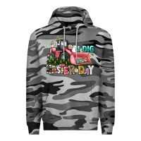 Slate Camo I dig Easter Day Premium Hoodie - HowdyJamesFarm