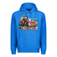 True Royal I dig Easter Day Premium Hoodie - HowdyJamesFarm