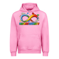 Fuchsia Pink neurodiversity Urban Hoodie - LillyAllenDesigns