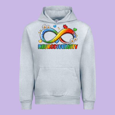 Neurodiversity Urban Hoodie Designed By Lillyallendesigns