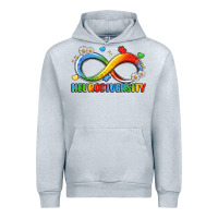 Heather Grey neurodiversity Urban Hoodie - LillyAllenDesigns