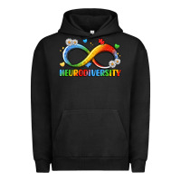 Pigment Black neurodiversity Urban Hoodie - LillyAllenDesigns