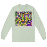 Matcha mardi gras cowhide Long Sleeve Tee - RanaPortraitStore
