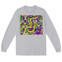 Moon Dust mardi gras cowhide Long Sleeve Tee - RanaPortraitStore