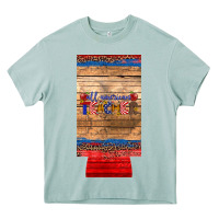 Arona all american teacher 12 oz slim can cooler Heavy Core Tee - Artiststas