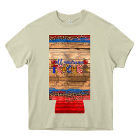 Mossy all american teacher 12 oz slim can cooler Heavy Core Tee - Artiststas
