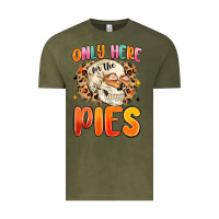 Vintage Olive only here for the pies Vintage Tee - MaliasSmallBusiness