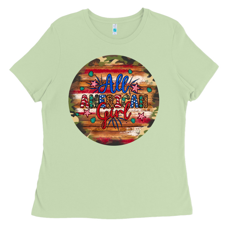 All American Girl Ladies Tee by Artiststas | Teevron