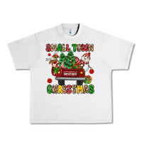 Lunar Rock Christmas Santa and reindeer truck Urban Heavy Tee - MaliasSmallBusiness