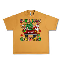 Peanut Butter Christmas Santa and reindeer truck Urban Heavy Tee - MaliasSmallBusiness