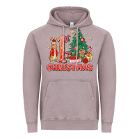 Red Christmas Bunny 1st Christmas Vintage Hoodie | Teevron