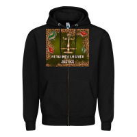 Black attorney lawyer justice Zipper Hoodie - TumblerDesignByShophia