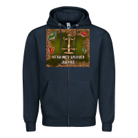Navy attorney lawyer justice Zipper Hoodie - TumblerDesignByShophia