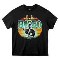 Black rodeo Heavy Core Tee - JahusDesignShop