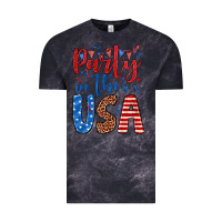 Cloud Black party in the usa Vintage Tee - JahusDesignShop