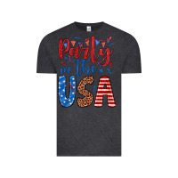 Vintage Black party in the usa Vintage Tee - JahusDesignShop