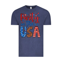 Vintage Denim party in the usa Vintage Tee - JahusDesignShop
