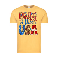 Vintage Mustard party in the usa Vintage Tee - JahusDesignShop