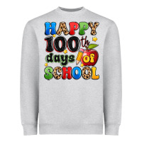 Happy 100 Th Days Of School Heavyweight Sweatshirt | Teevron