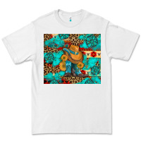 Cowboy Boots With Turquoise And Aztec Premium Tee | Teevron