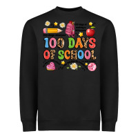 Black 100 days of school Heavyweight Sweatshirt - Artiststas