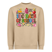 Mushroom 100 days of school Heavyweight Sweatshirt - Artiststas