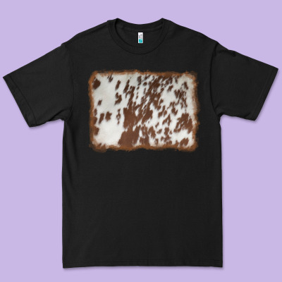 Cowhide Background Premium Tee Designed By Adodesignshop