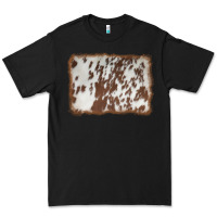 Black cowhide background Premium Tee - AdoDesignShop