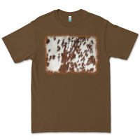 Cacao cowhide background Premium Tee - AdoDesignShop