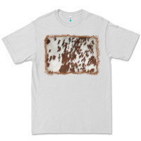 Dove Grey cowhide background Premium Tee - AdoDesignShop