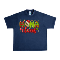 Navy nana claus Urban Heavy Tee - MaliasSmallBusiness