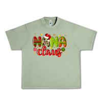 Oil Green nana claus Urban Heavy Tee - MaliasSmallBusiness